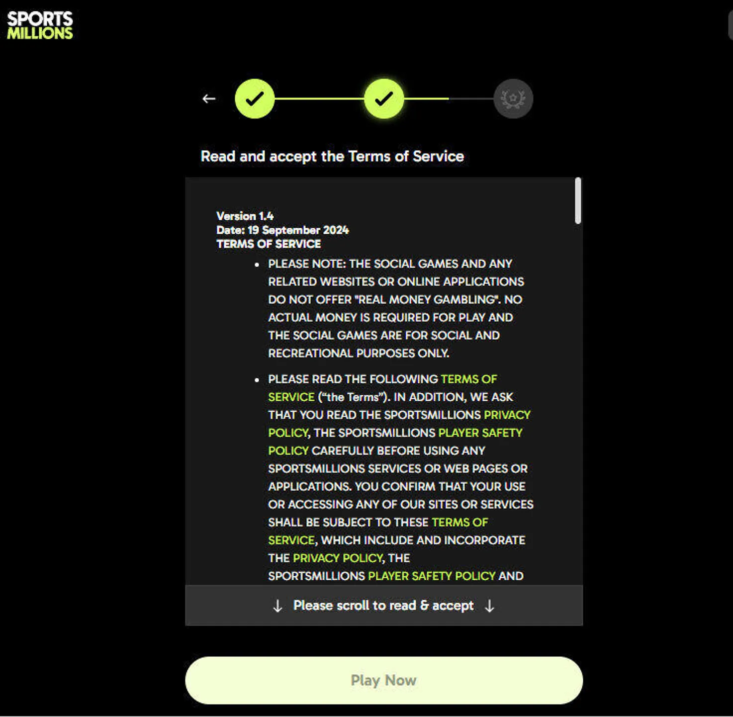 Sporting bet app